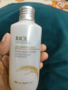Rice Ceramide Moisturizing Toner NEVER Used 150 ml