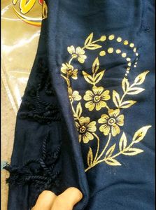 Elegant Embroidered Scarf