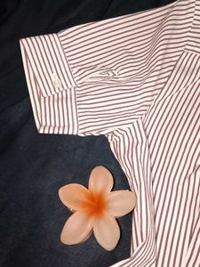 Classic Striped Button-Up Shirt