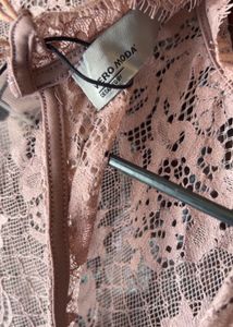 Elegant Lace dress with cami