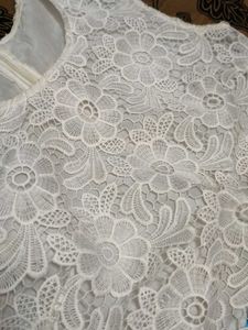 Bohemian Print Lace Dress