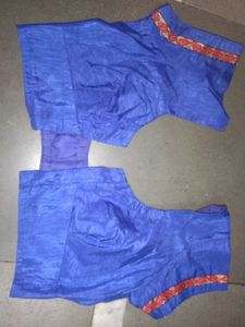 Royal Blue Blouse