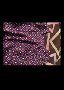 Elegant Maroon Floral Print Kurta