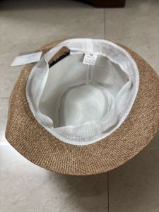 New Brown Fedora Hat with Black Band
