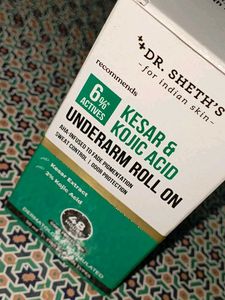 Dr. Sheth's Kesar & Kojic Acid Underarm Roll On