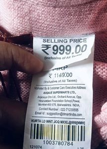 Elegant Embroidered Pink Knitted Kurta