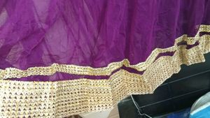 Net Lehnga with long kurta