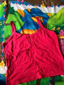 2 cotton camisole slip