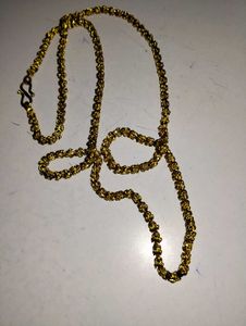 Elegant Gold Chain Necklace