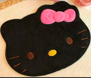 Pink Angel Wing Hair Brush and Hello kitty rug
