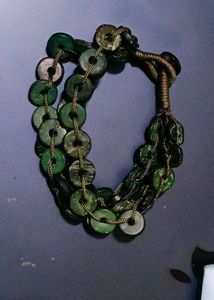 Green Beaded Bracelet
