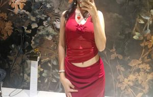 Red dress