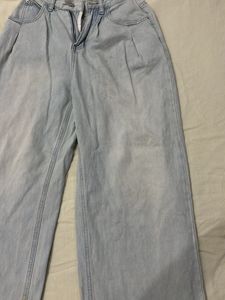 Light Wash Wide Leg Jeans