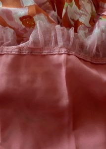 VIBRANT LAYERED SUMMER DRESS ( 8-12 YR GIRLS)