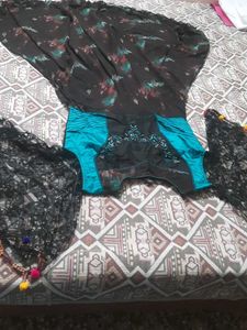 Stylish A-line gown for sweet ladies and girls