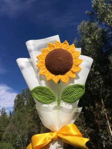 Crochet Sunflower Bouquet - Handmade