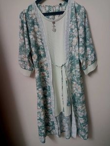 Floral Print Kurta
