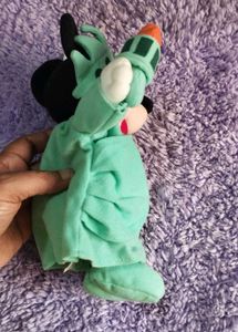 Disney Statue of Liberty Minnie Bean Bag Plush