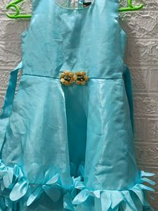 Cute Blue Party Dress