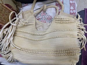 H&amp;M Boho Fringe Tote Bag