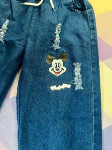 Brand New Cute Cartoon Jeans