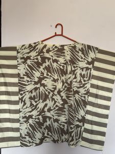 Stylish Striped &amp; Printed Top