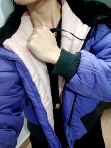 Purple Puff Jacket