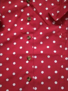 Cherry Red Top