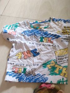 Graphic Print Cotton T-Shirt