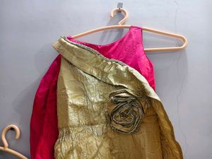 Stunning Gold &amp; Pink one piece