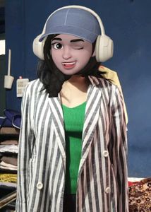 Striped Blazer for Women