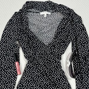 Polka Fitted Top