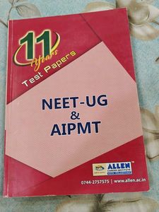 11 Years NEET-UG & AIPMT Test Papers