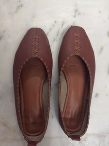 Women brown casual ballerina Uk 11 size