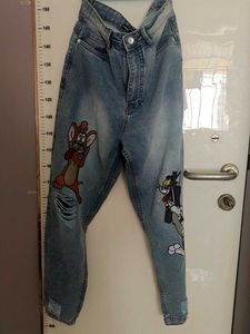 Tom &amp; Jerry Distressed Jeans