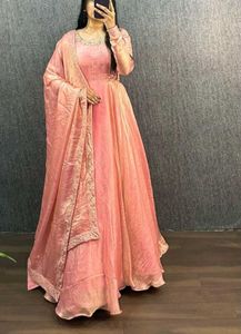 Elegant Pink Kurta Set with Dupatta