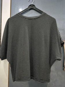 Striped Knit Top