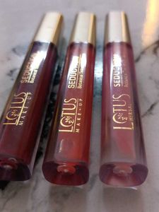 Lotus Seduction Botanical Tinted Lip Gloss Trio
