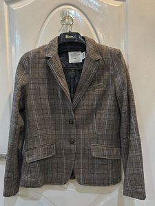 Classic Plaid Blazer