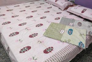 Cotton Print Bedsheet Set