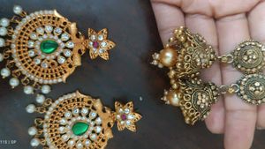 Grab it fast 🚴 2 Earing set Most beautiful desig