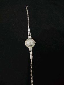 Elegant Crystal Bracelet Watch