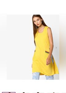 Vero ModaSleeveless Longline Top with Pockets