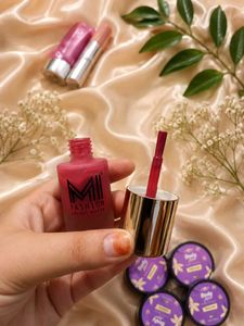 Nail paint and body butter combo