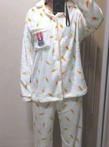 Disney Zootopia Warm Plush Lounge Shirt 🥕