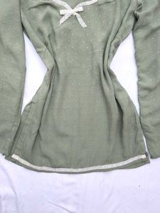 Coquette Corset short Kurti☘️
