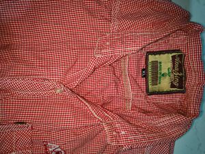 Men's Stylish Red Gingham Shirt