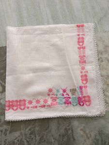 Anna Sui Beautifully Embroidered bandana or hanky