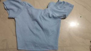 Knot Ribbed Crop Top