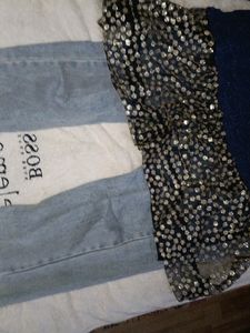 Limited Offer Beautiful Dress With Jeans Combo